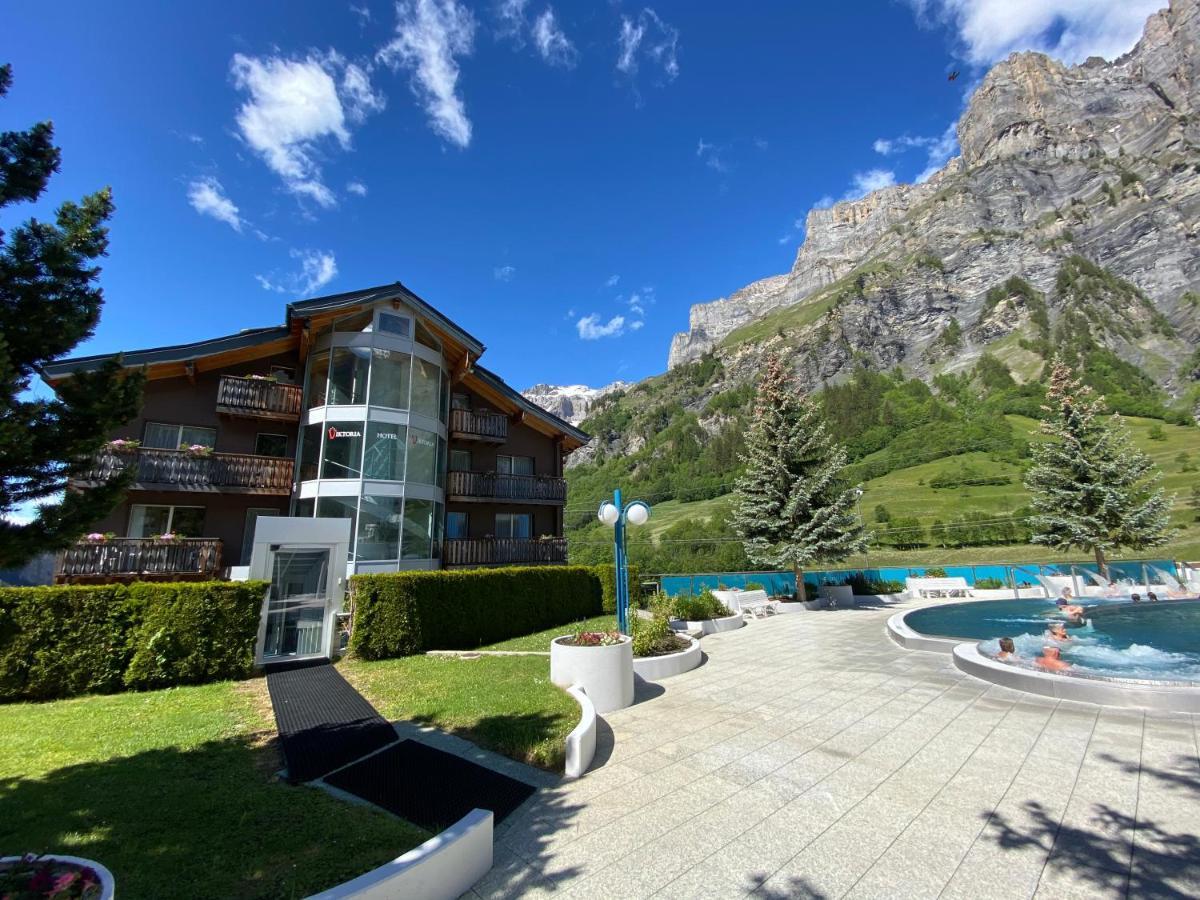 Hotel Viktoria-Leukerbad-Therme Exterior photo