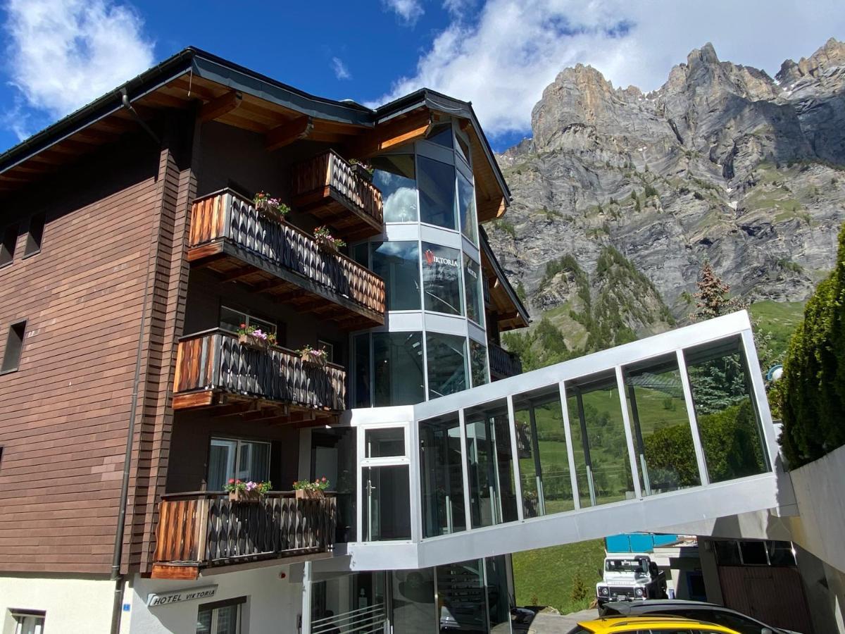 Hotel Viktoria-Leukerbad-Therme Exterior photo