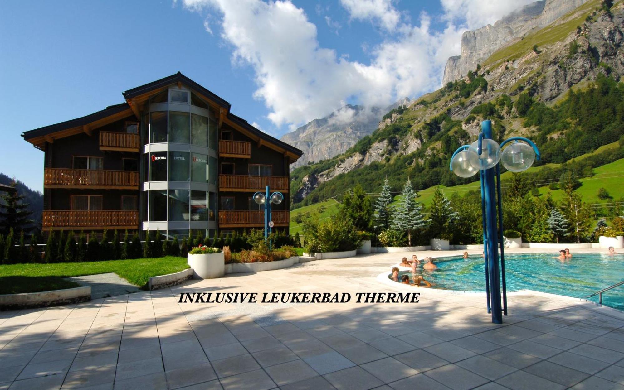 Hotel Viktoria-Leukerbad-Therme Exterior photo