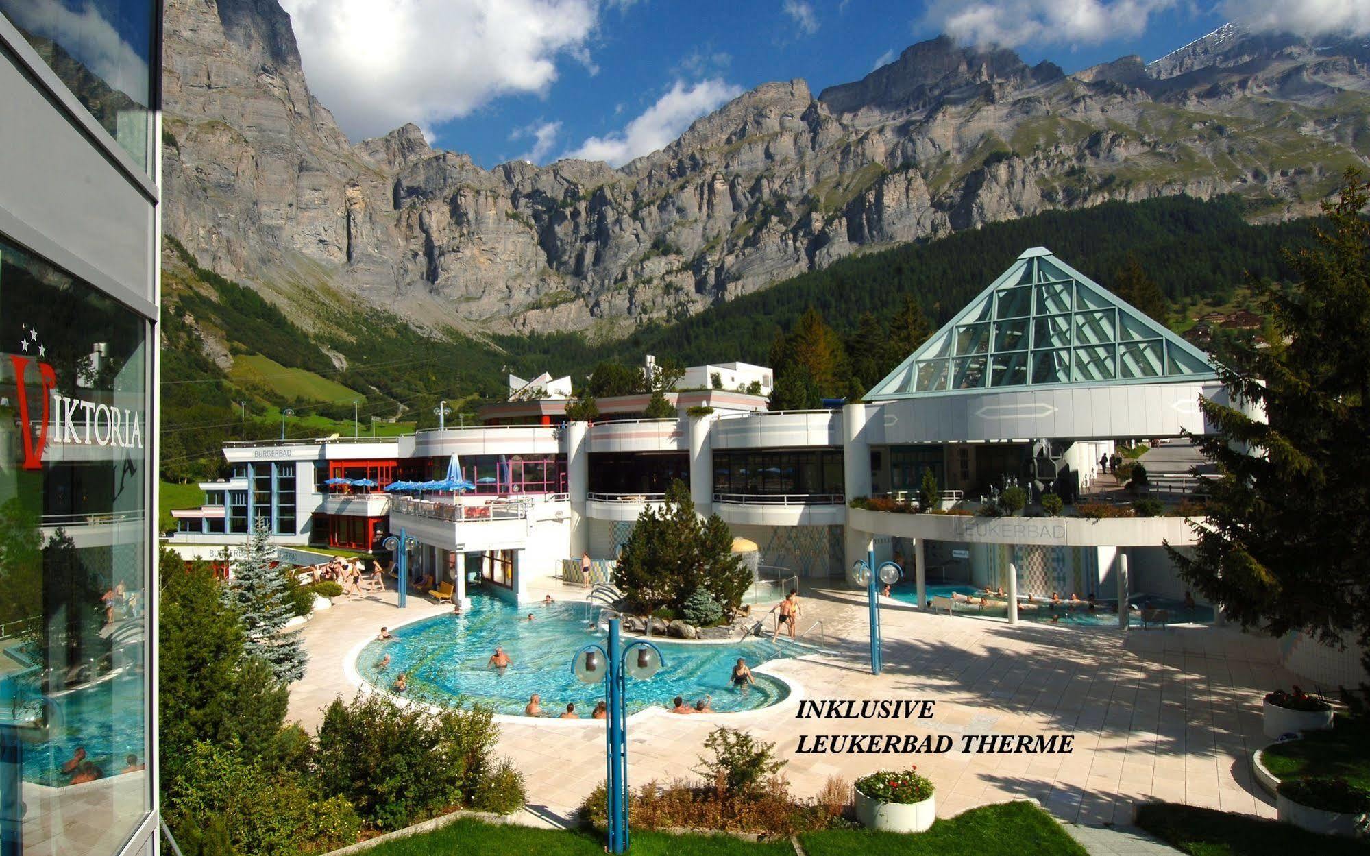 Hotel Viktoria-Leukerbad-Therme Exterior photo